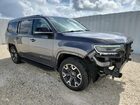 2023 Jeep Wagoneer Series Iii Gray vin: 1C4SJUDP1PS505855 Damage: Right Front Door Molding, Missing, Replacement Required