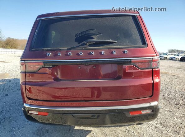 1C4SJVAP5RS167373 2024 JEEP WAGONEER Темно-бордовый Вид сзади