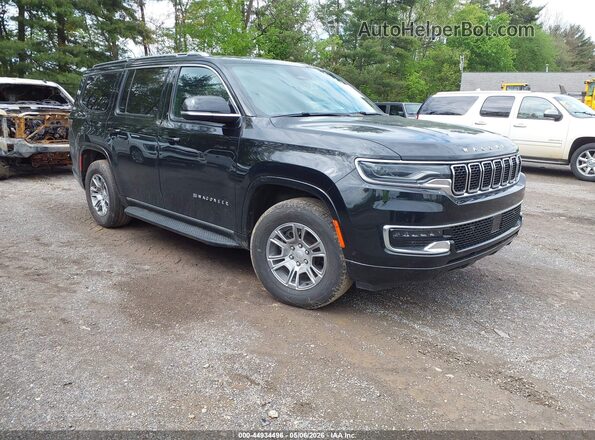 1C4SJVAT0PS509094 2023 JEEP WAGONEER Черный Передняя правая четверть