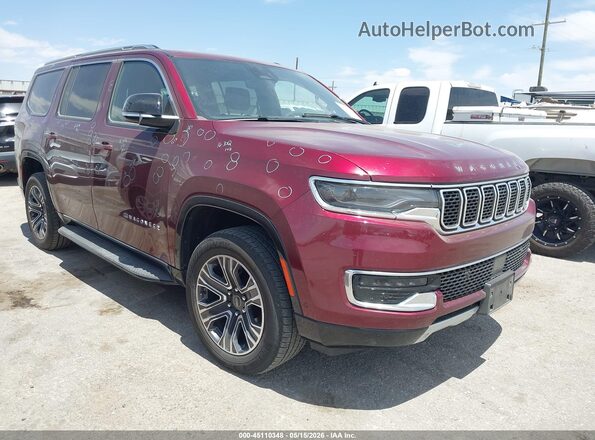 1C4SJVBP2SS527915 2025 JEEP WAGONEER Burgundy Delantero derecho