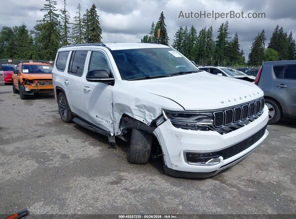 1C4SJVBP2SS536078 2025 JEEP WAGONEER Белый Передняя правая четверть