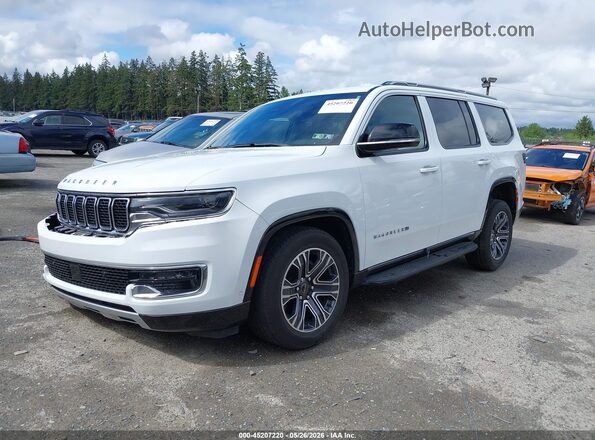 1C4SJVBP2SS536078 2025 JEEP WAGONEER Белый Передняя левая четверть