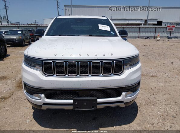 1C4SJVBP4SS514566 2025 JEEP WAGONEER Белый Вид панели приборов
