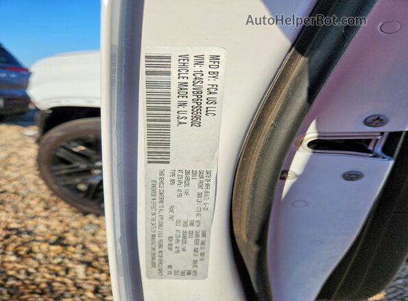 1C4SJVBP6PS559502 2023 JEEP WAGONEER Белый Вид наклейки с VIN-кодом