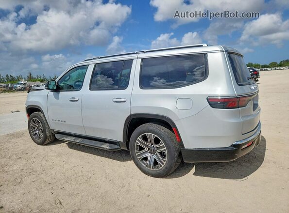 1C4SJVBP9SS509346 2025 JEEP WAGONEER Silver Trasero izquierdo
