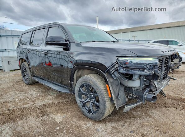 1C4SJVBPXRS104140 2024 JEEP WAGONEER Черный Передняя правая четверть