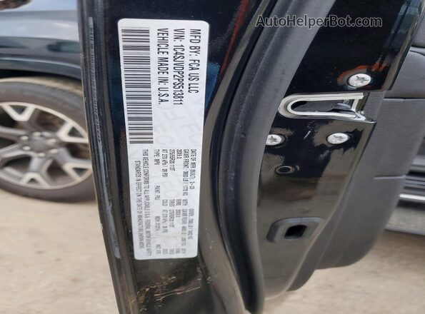 1C4SJVDP2PS513811 2023 JEEP WAGONEER Black Widok naklejki z numerem VIN