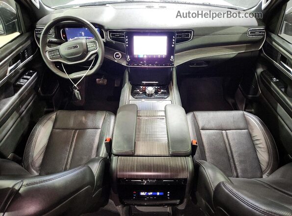 1C4SJVDP2RS169254 2024 JEEP WAGONEER Белый Вид панели приборов