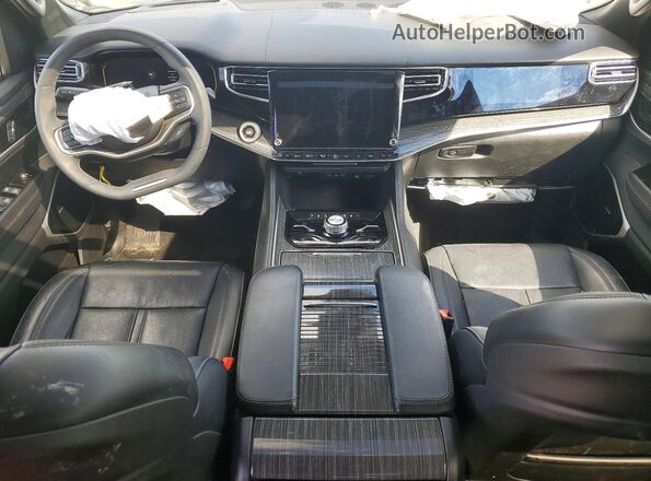 1C4SJVDT1NS102765 2022 JEEP WAGONEER Белый Вид панели приборов