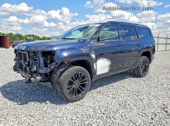1C4SJVFP7RS105417 2024 JEEP GRAND Синий Передняя левая четверть