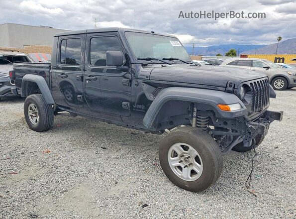 1C6HJTAG0LL206376 2020 JEEP GLADIATOR Black Передня права чверть