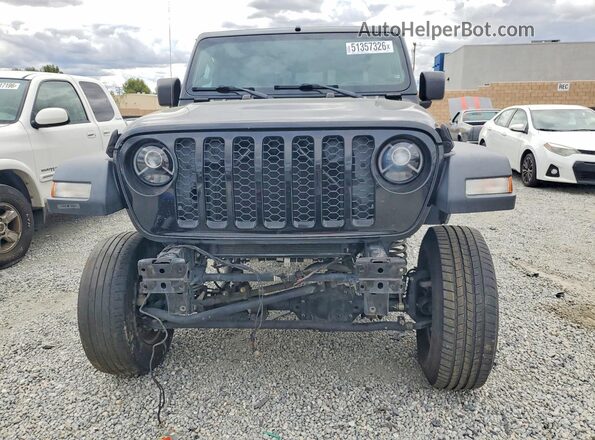 1C6HJTAG0LL206376 2020 JEEP GLADIATOR Black Вид спереду