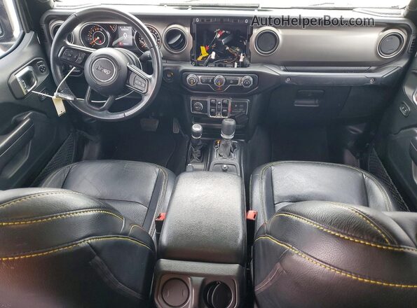 1C6HJTAG0LL206376 2020 JEEP GLADIATOR Black Вид панелі приладів