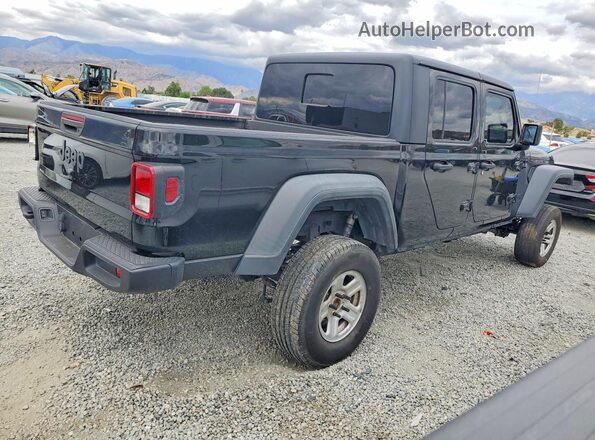 1C6HJTAG0LL206376 2020 JEEP GLADIATOR Black Задня права чверть