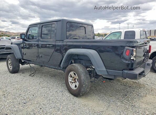 1C6HJTAG0LL206376 2020 JEEP GLADIATOR Black Задня ліва чверть