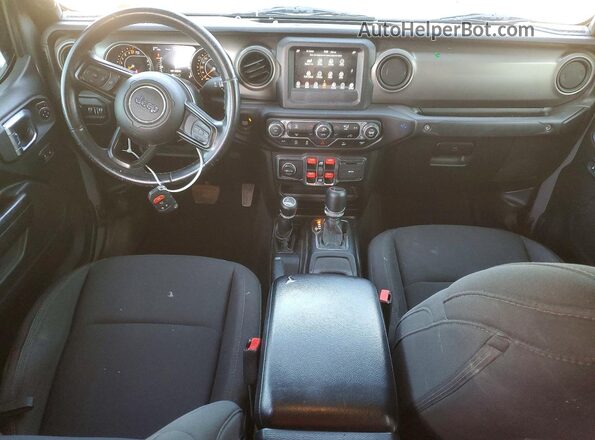 1C6HJTAG0ML541512 2021 JEEP GLADIATOR Серый Вид панели приборов