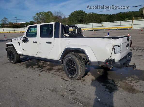 1C6HJTAG0ML605516 2021 JEEP GLADIATOR White Задня ліва чверть