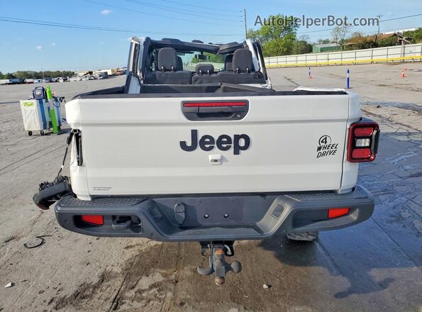 1C6HJTAG0ML605516 2021 JEEP GLADIATOR White Вид ззаду