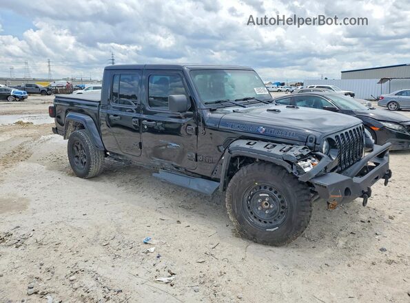 1C6HJTAG0NL180512 2022 JEEP GLADIATOR Черный Передняя правая четверть