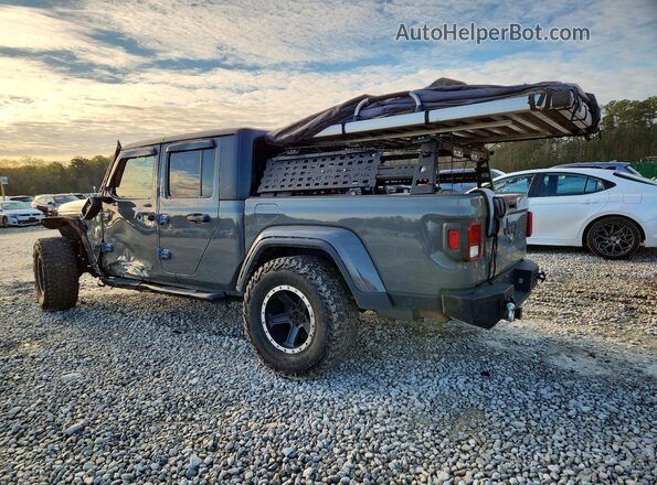 1C6HJTAG1ML504713 2021 JEEP GLADIATOR Gray Trasero izquierdo