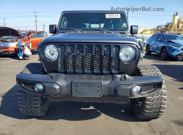 1C6HJTAG1ML552552 2021 JEEP GLADIATOR Серый Вид спереди