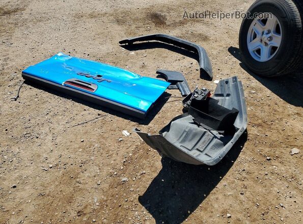 1C6HJTAG2LL187622 2020 JEEP GLADIATOR Blue Vista del compartimento del motor