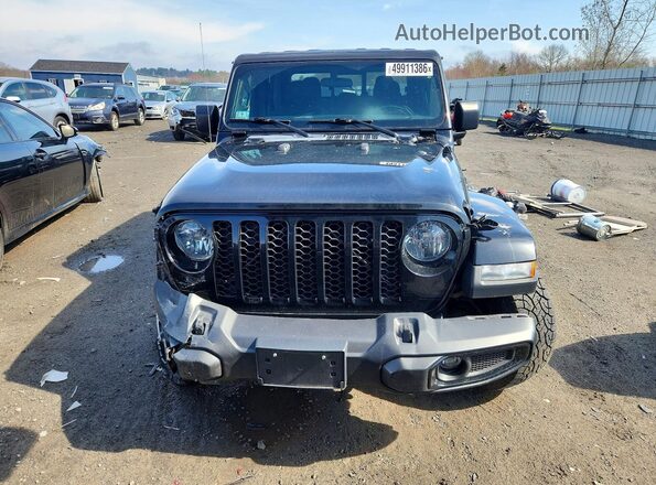 1C6HJTAG2ML549398 2021 JEEP GLADIATOR Black Vista frontal