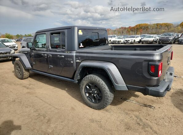 1C6HJTAG2ML589545 2021 JEEP GLADIATOR Серый Задняя левая четверть