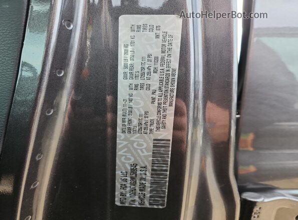 1C6HJTAG2ML589545 2021 JEEP GLADIATOR Серый Вид подкапотного пространства
