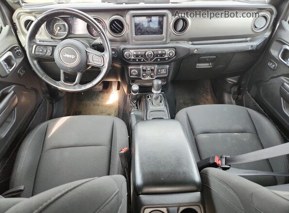 1C6HJTAG2ML589545 2021 JEEP GLADIATOR Серый Вид панели приборов