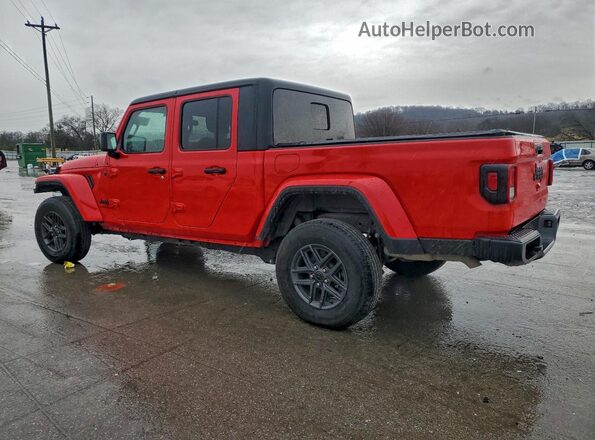 1C6HJTAG2RL101038 2024 JEEP GLADIATOR Red Trasero izquierdo