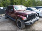 2021 Jeep Gladiator Willys 4x4 Maroon vin: 1C6HJTAG3ML523084