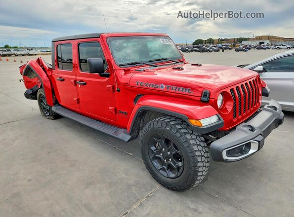 1C6HJTAG3PL553349 2023 JEEP GLADIATOR Red წინა მარჯვენა
