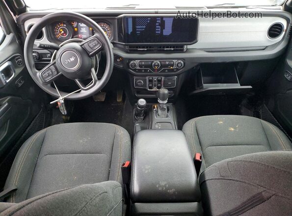 1C6HJTAG3RL129141 2024 JEEP GLADIATOR Серый Вид панели приборов