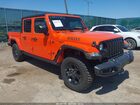 2023 Jeep Gladiator Willys 4x4 Orange vin: 1C6HJTAG4PL578180