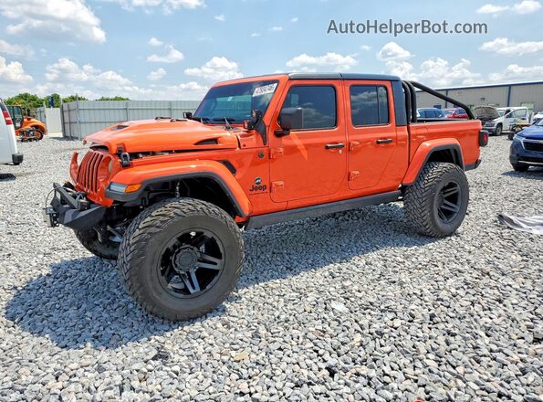 1C6HJTAG4PL592189 2023 JEEP GLADIATOR Orange Передня ліва чверть