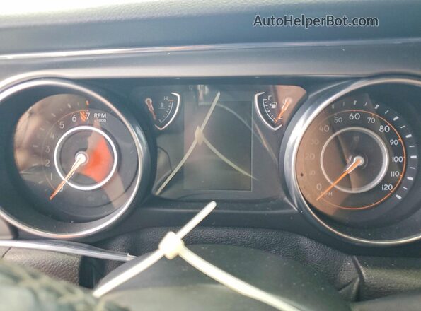 1C6HJTAG5LL126409 2020 JEEP GLADIATOR Red Вид щитка приладів