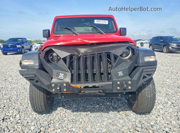1C6HJTAG5LL126409 2020 JEEP GLADIATOR Red Вид спереду