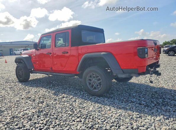 1C6HJTAG5LL126409 2020 JEEP GLADIATOR Red Задня ліва чверть