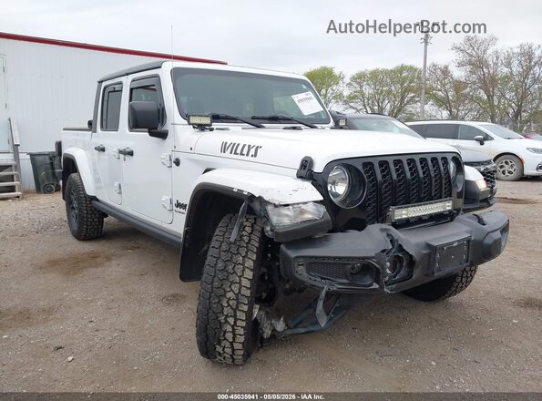 1C6HJTAG5ML534216 2021 JEEP GLADIATOR Белый Вид спереди