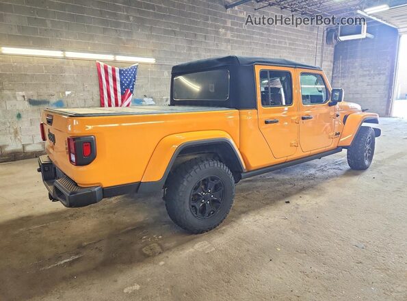 1C6HJTAG5ML559777 2021 JEEP GLADIATOR Yellow უკანა მარჯვენა