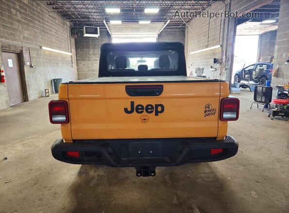 1C6HJTAG5ML559777 2021 JEEP GLADIATOR Yellow უკანა ხედი