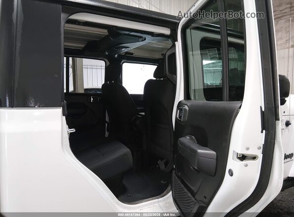 1C6HJTAG5PL504346 2023 JEEP GLADIATOR White Vista de la etiqueta del VIN
