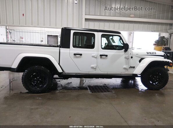 1C6HJTAG5PL504346 2023 JEEP GLADIATOR White Vista interior de 360 grados