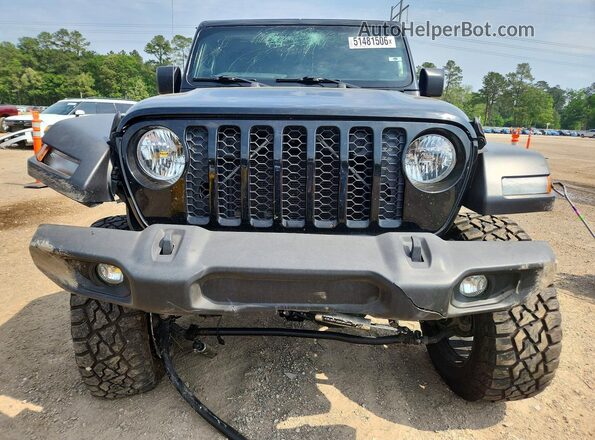 1C6HJTAG6LL139959 2020 JEEP GLADIATOR Черный Вид спереди