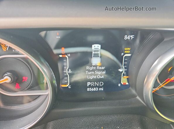 1C6HJTAG6LL139959 2020 JEEP GLADIATOR Черный Вид щитка приборов