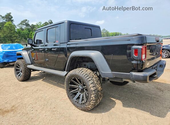 1C6HJTAG6LL139959 2020 JEEP GLADIATOR Черный Задняя левая четверть