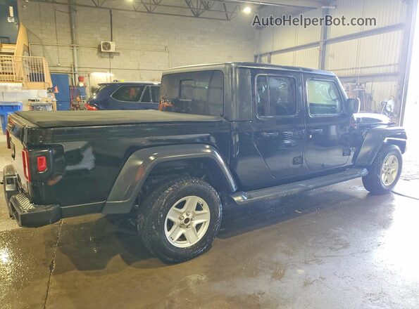 1C6HJTAG7LL114150 2020 JEEP GLADIATOR Черный Задняя правая четверть