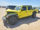 2023 Jeep Gladiator Sport Yellow vin: 1C6HJTAG7PL554021