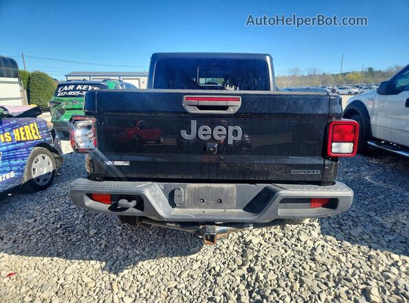 1C6HJTAG8LL183364 2020 JEEP GLADIATOR Black Vista trasera